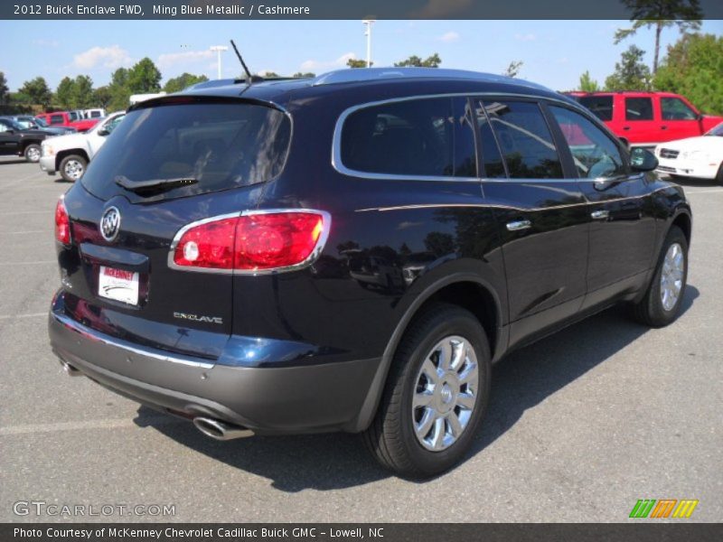 Ming Blue Metallic / Cashmere 2012 Buick Enclave FWD