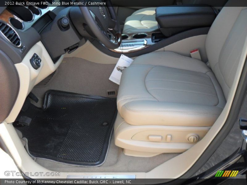 Ming Blue Metallic / Cashmere 2012 Buick Enclave FWD