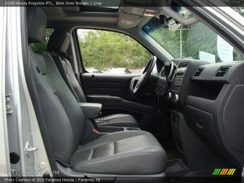 Billet Silver Metallic / Gray 2008 Honda Ridgeline RTL