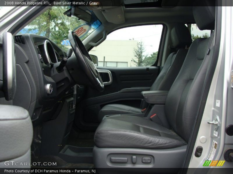 Billet Silver Metallic / Gray 2008 Honda Ridgeline RTL