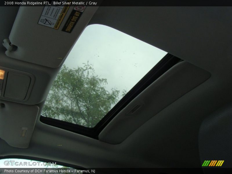 Billet Silver Metallic / Gray 2008 Honda Ridgeline RTL