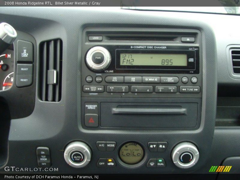 Billet Silver Metallic / Gray 2008 Honda Ridgeline RTL