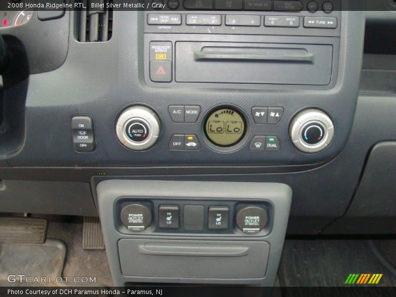 Billet Silver Metallic / Gray 2008 Honda Ridgeline RTL