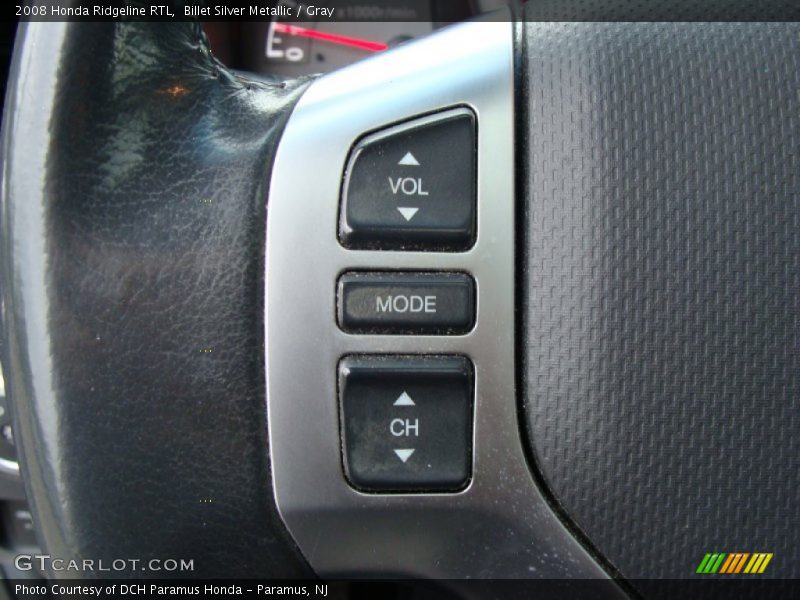 Billet Silver Metallic / Gray 2008 Honda Ridgeline RTL