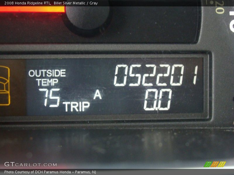 Billet Silver Metallic / Gray 2008 Honda Ridgeline RTL