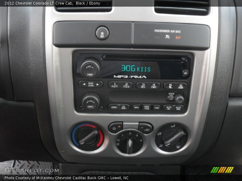 Black / Ebony 2012 Chevrolet Colorado LT Crew Cab