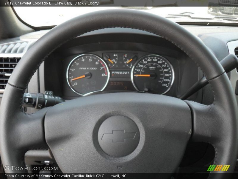 Black / Ebony 2012 Chevrolet Colorado LT Crew Cab