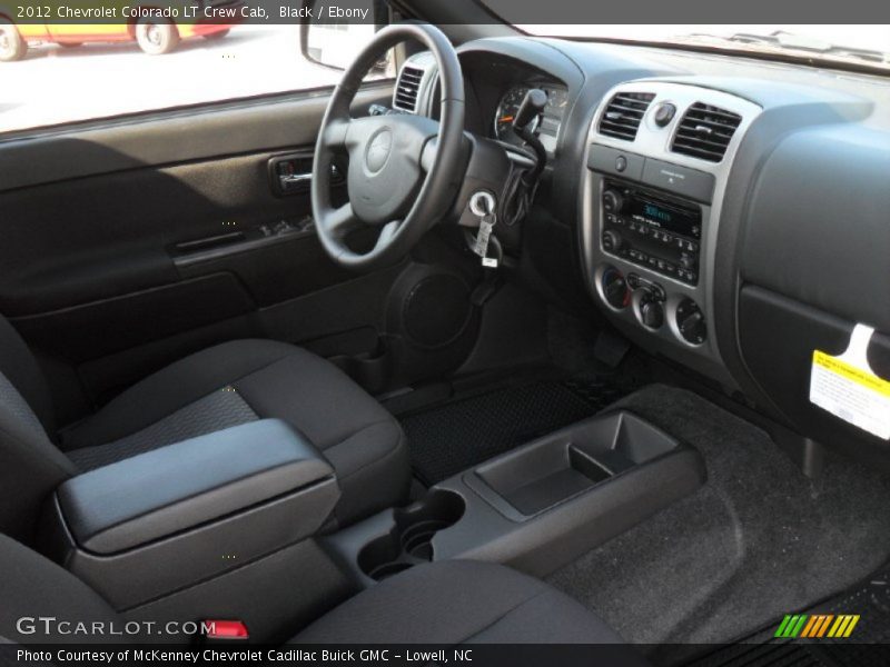 Black / Ebony 2012 Chevrolet Colorado LT Crew Cab