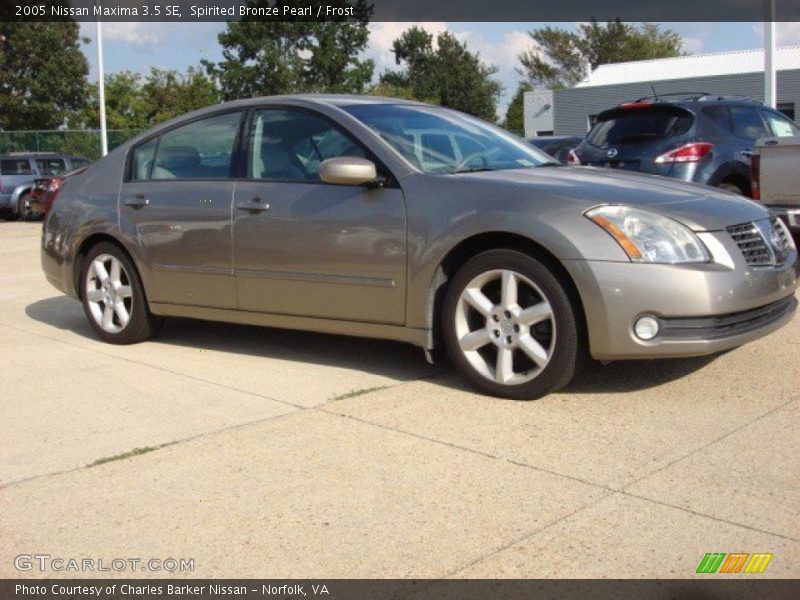 Spirited Bronze Pearl / Frost 2005 Nissan Maxima 3.5 SE
