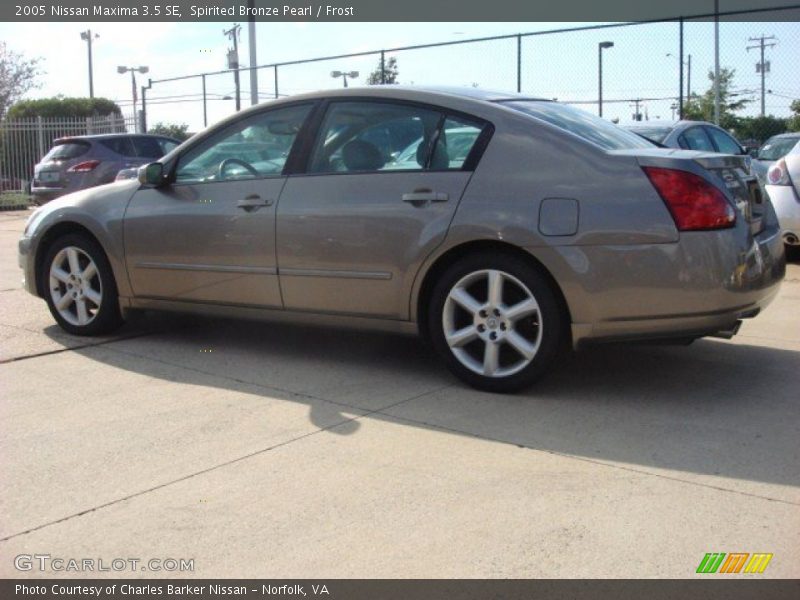 Spirited Bronze Pearl / Frost 2005 Nissan Maxima 3.5 SE