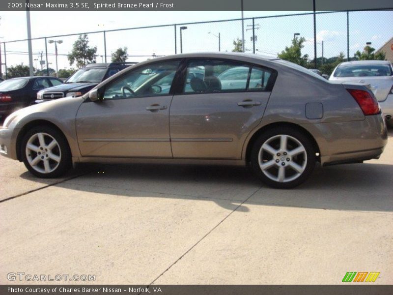 Spirited Bronze Pearl / Frost 2005 Nissan Maxima 3.5 SE
