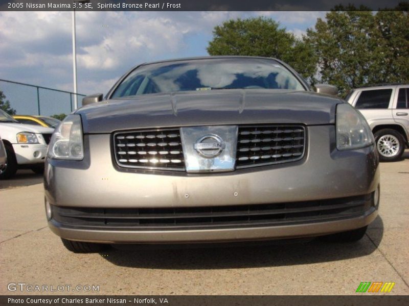 Spirited Bronze Pearl / Frost 2005 Nissan Maxima 3.5 SE