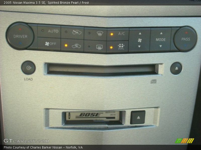 Spirited Bronze Pearl / Frost 2005 Nissan Maxima 3.5 SE