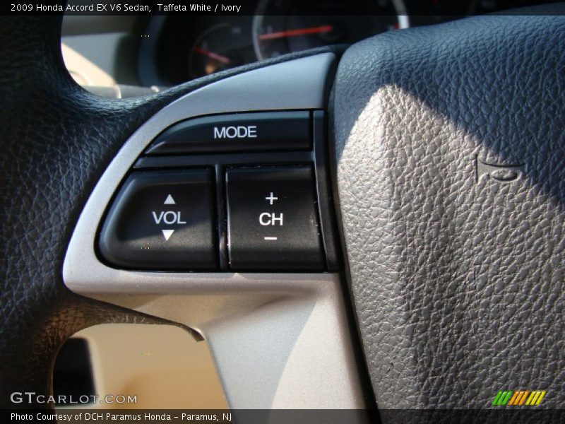 Taffeta White / Ivory 2009 Honda Accord EX V6 Sedan