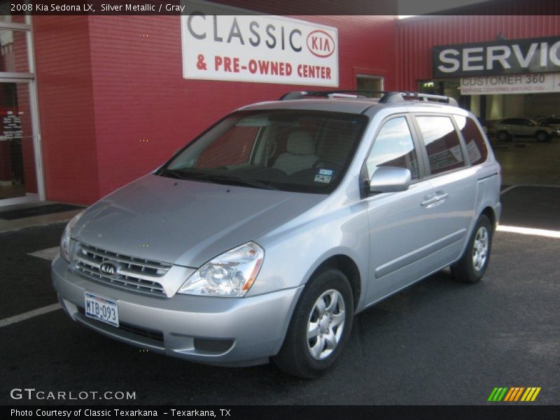 Silver Metallic / Gray 2008 Kia Sedona LX