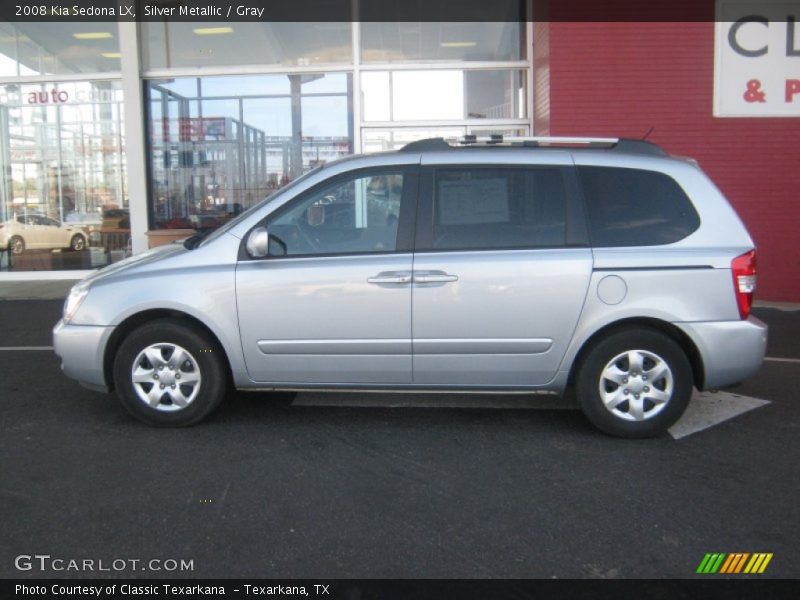 Silver Metallic / Gray 2008 Kia Sedona LX