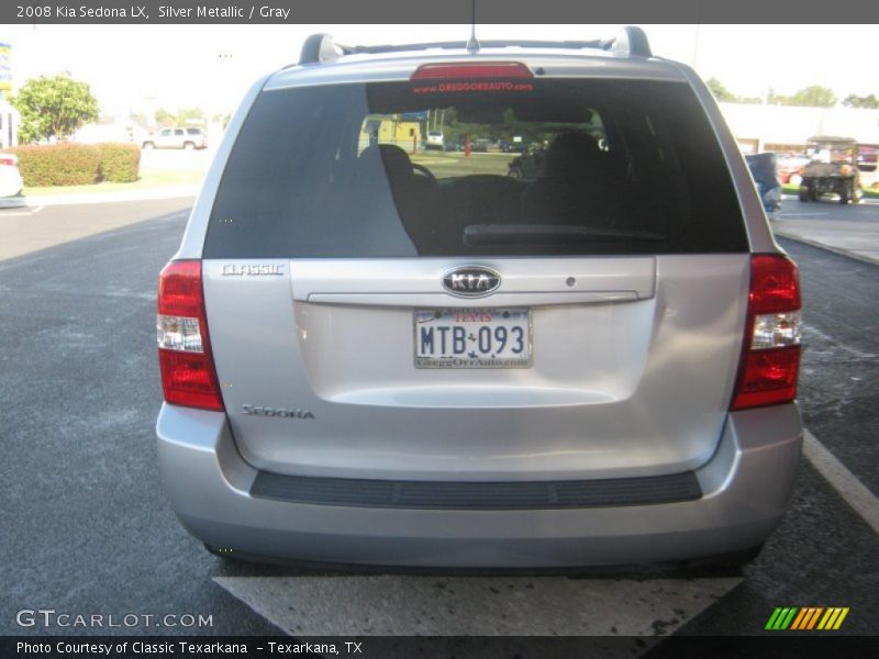 Silver Metallic / Gray 2008 Kia Sedona LX