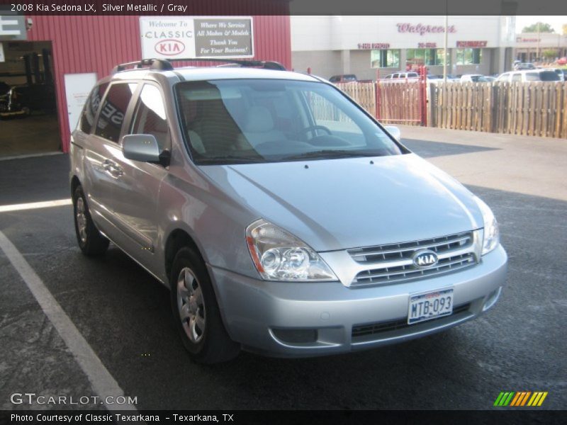Silver Metallic / Gray 2008 Kia Sedona LX