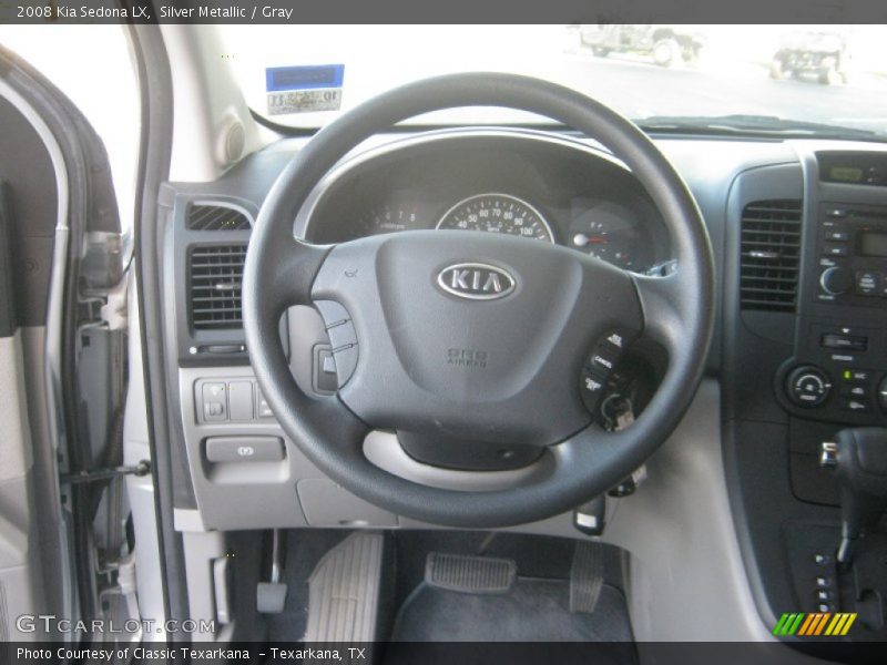 Silver Metallic / Gray 2008 Kia Sedona LX