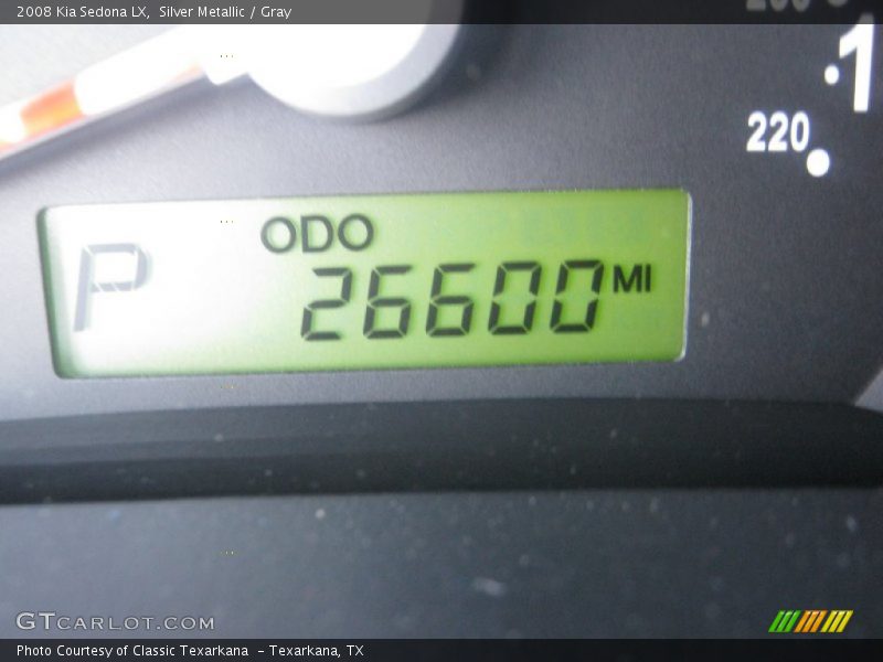 Silver Metallic / Gray 2008 Kia Sedona LX