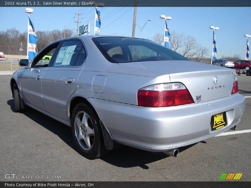 Satin Silver Metallic / Ebony 2003 Acura TL 3.2