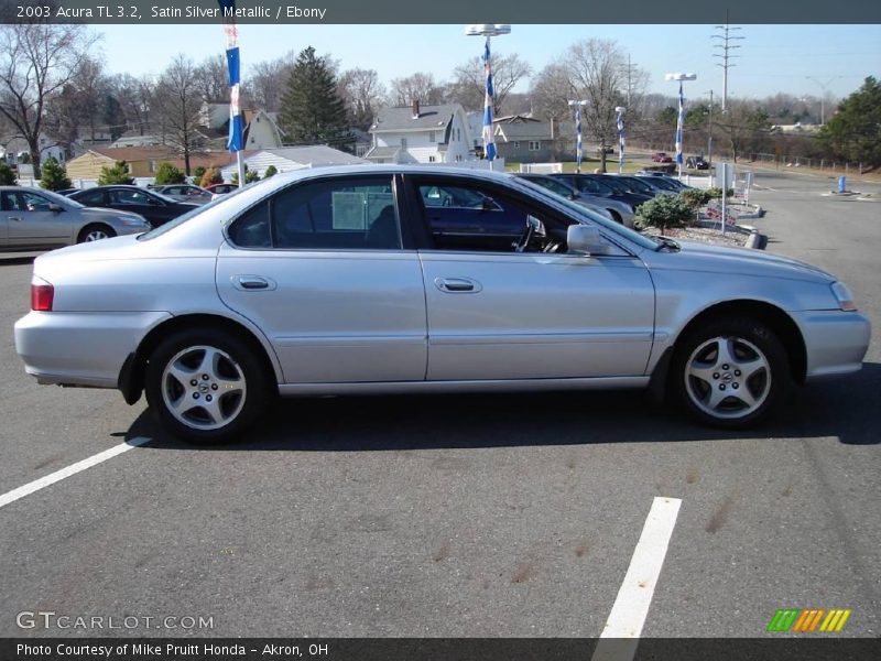 Satin Silver Metallic / Ebony 2003 Acura TL 3.2