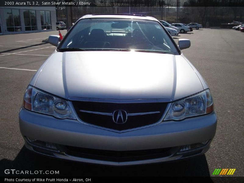 Satin Silver Metallic / Ebony 2003 Acura TL 3.2