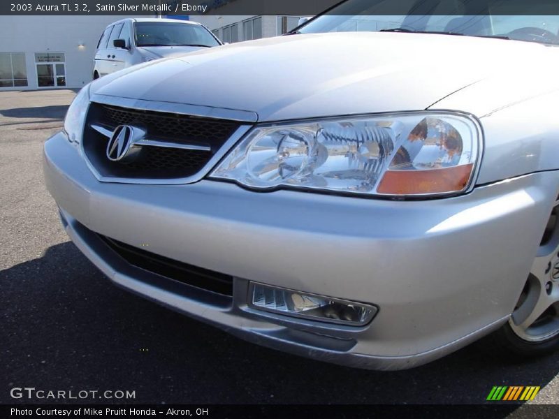Satin Silver Metallic / Ebony 2003 Acura TL 3.2