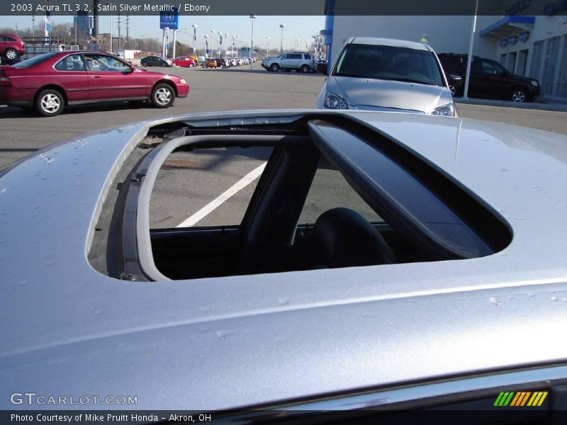 Satin Silver Metallic / Ebony 2003 Acura TL 3.2