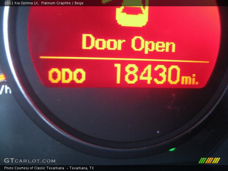 Platinum Graphite / Beige 2011 Kia Optima LX