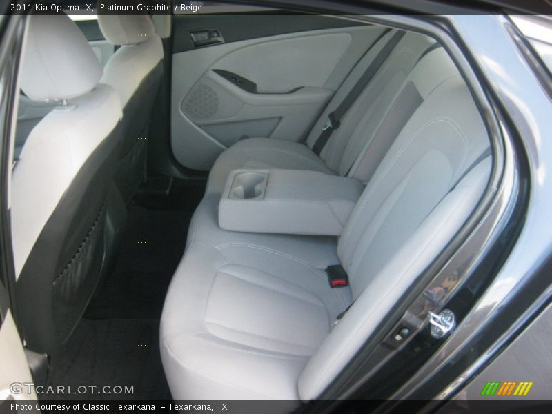 Platinum Graphite / Beige 2011 Kia Optima LX