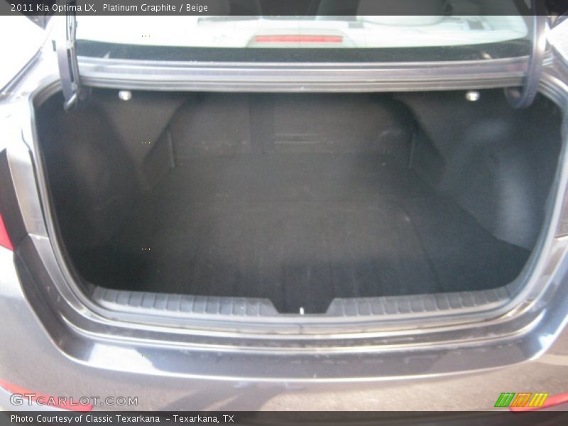 Platinum Graphite / Beige 2011 Kia Optima LX