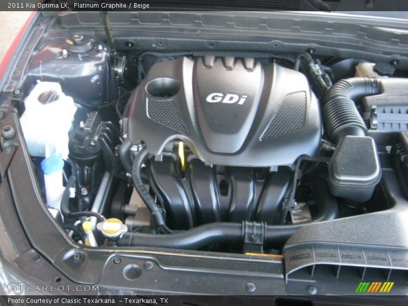 Platinum Graphite / Beige 2011 Kia Optima LX