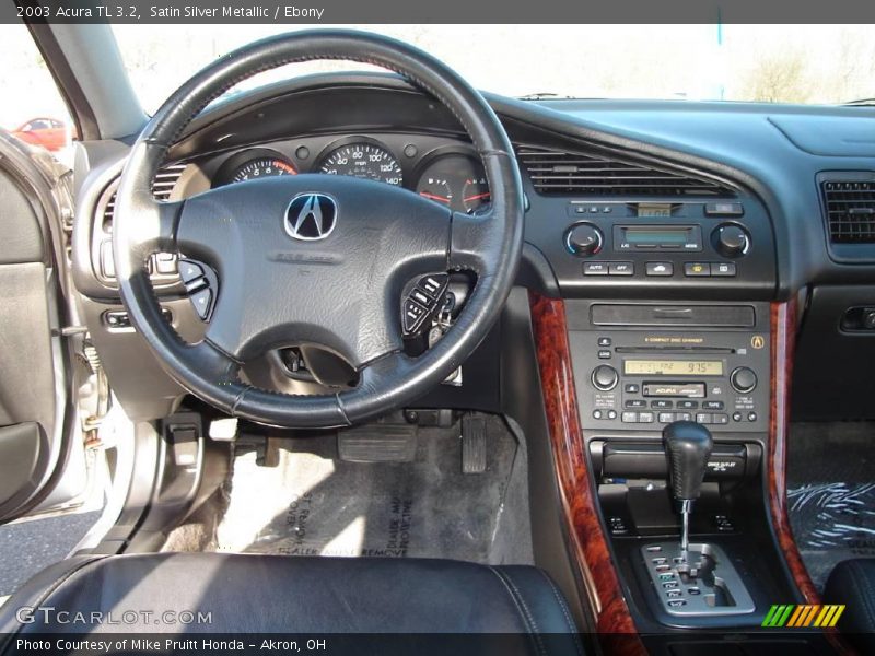 Satin Silver Metallic / Ebony 2003 Acura TL 3.2
