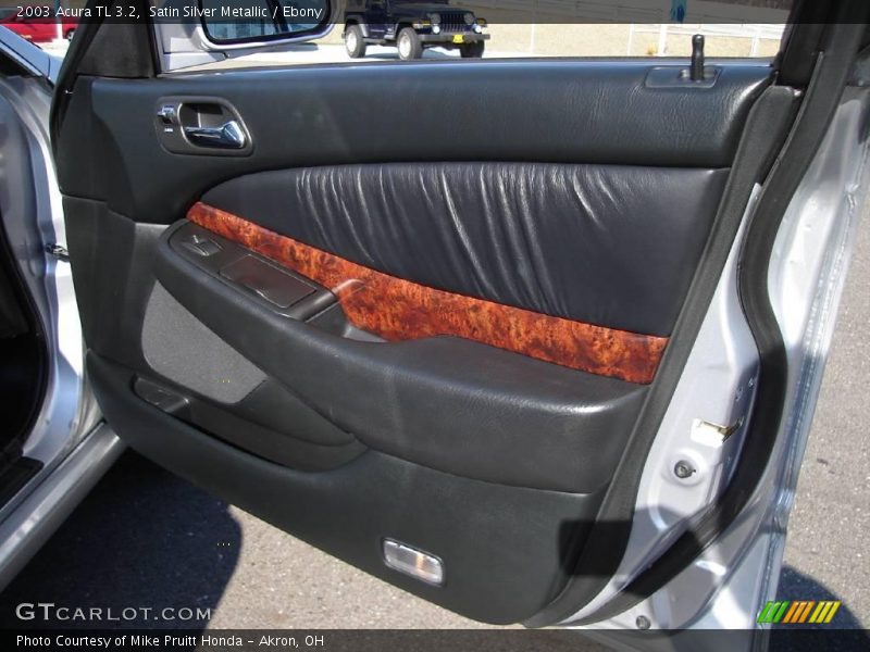 Satin Silver Metallic / Ebony 2003 Acura TL 3.2