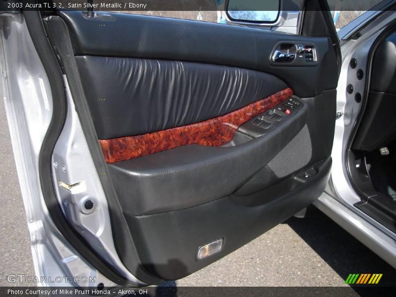 Satin Silver Metallic / Ebony 2003 Acura TL 3.2