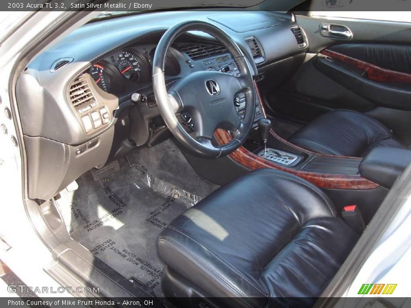 Satin Silver Metallic / Ebony 2003 Acura TL 3.2