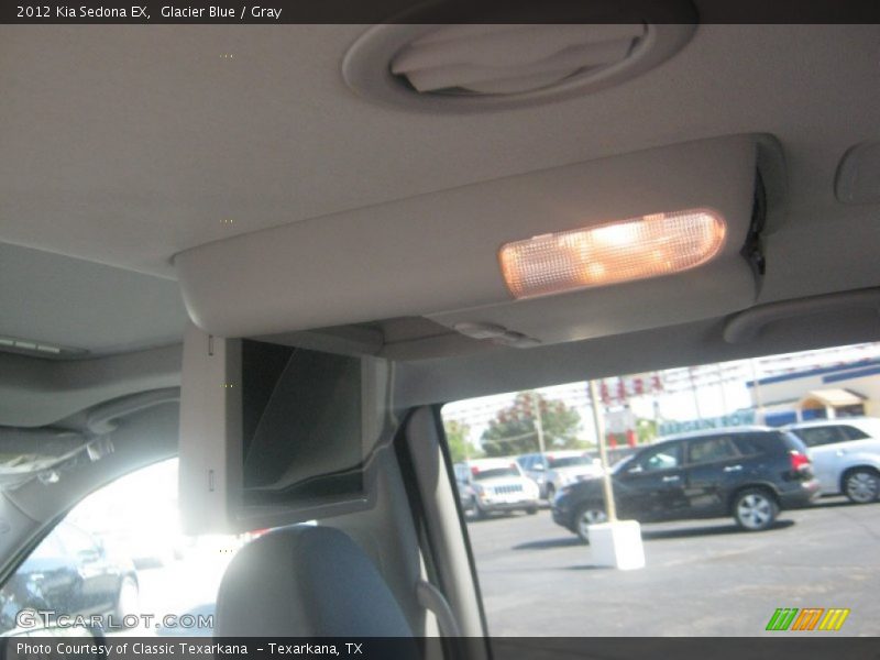 Glacier Blue / Gray 2012 Kia Sedona EX
