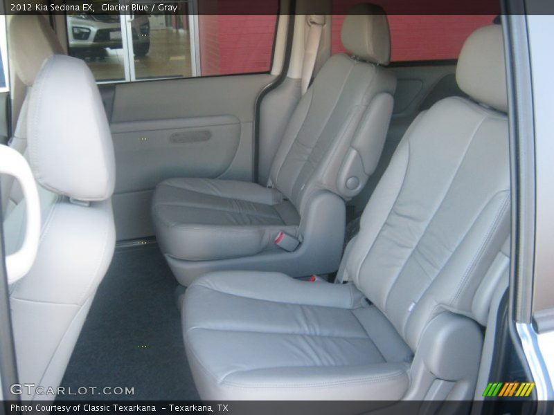 Glacier Blue / Gray 2012 Kia Sedona EX