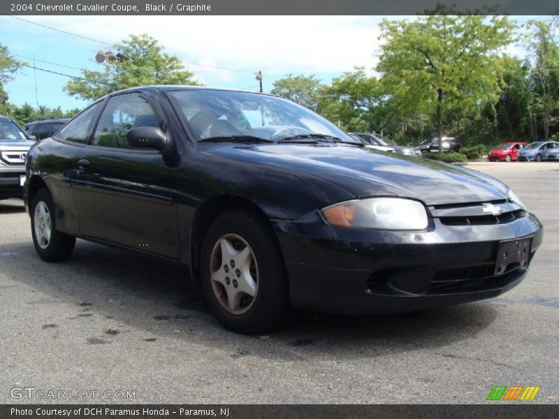 Black / Graphite 2004 Chevrolet Cavalier Coupe