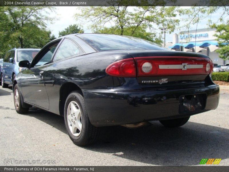 Black / Graphite 2004 Chevrolet Cavalier Coupe