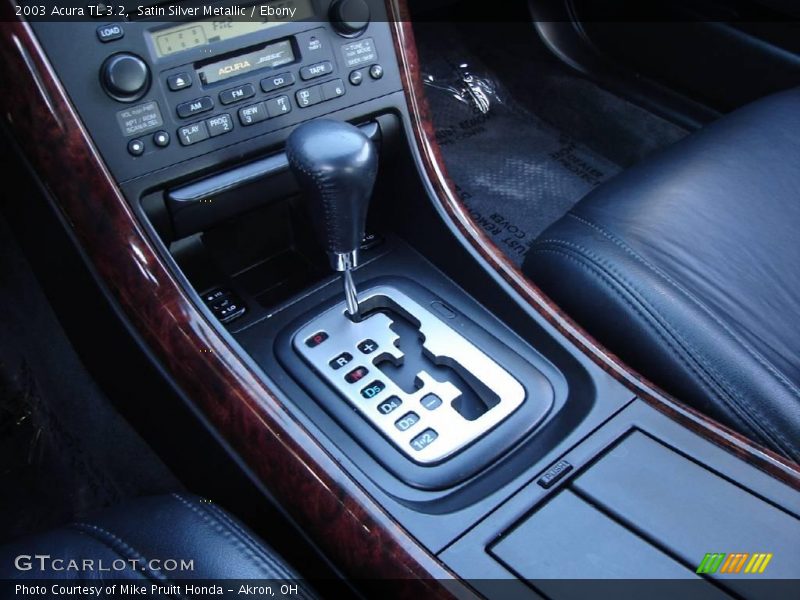 Satin Silver Metallic / Ebony 2003 Acura TL 3.2