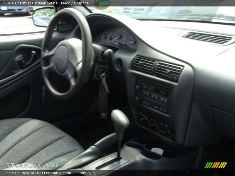 Black / Graphite 2004 Chevrolet Cavalier Coupe