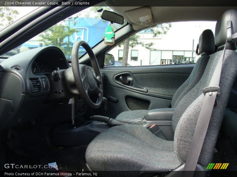 Black / Graphite 2004 Chevrolet Cavalier Coupe