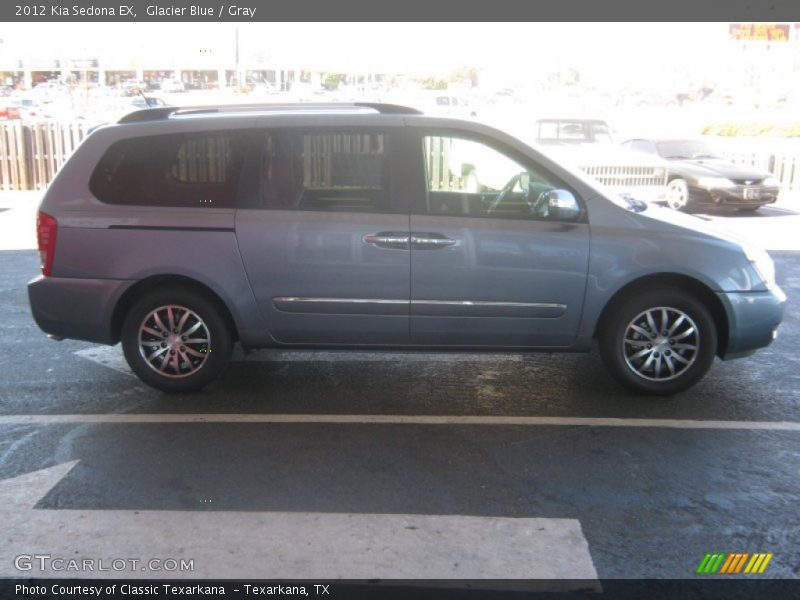 Glacier Blue / Gray 2012 Kia Sedona EX
