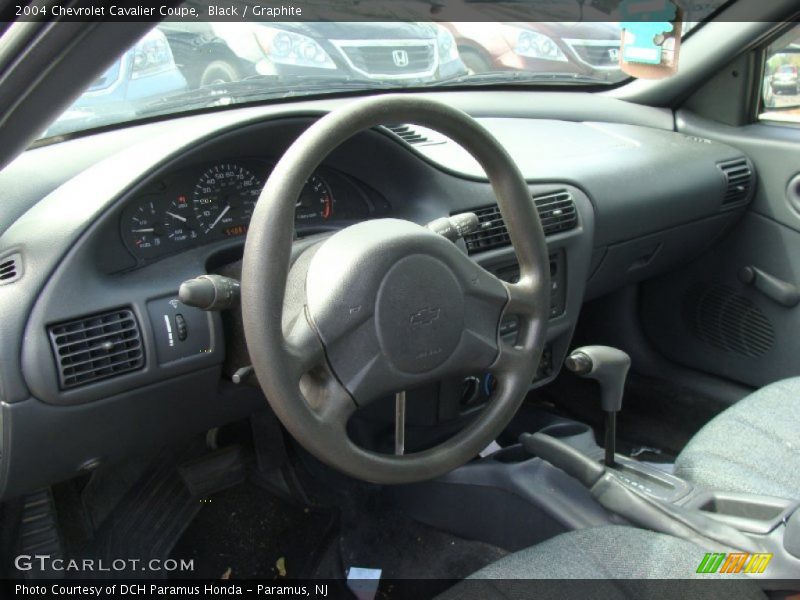 Black / Graphite 2004 Chevrolet Cavalier Coupe