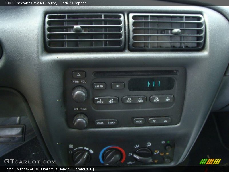 Black / Graphite 2004 Chevrolet Cavalier Coupe
