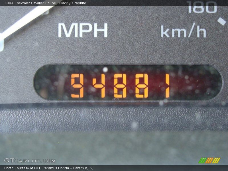 Black / Graphite 2004 Chevrolet Cavalier Coupe