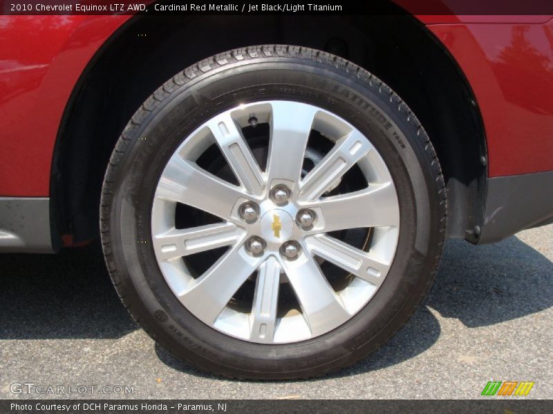 Cardinal Red Metallic / Jet Black/Light Titanium 2010 Chevrolet Equinox LTZ AWD