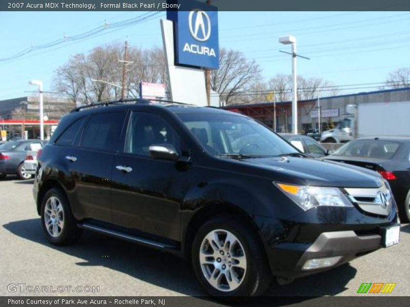 Formal Black Pearl / Ebony 2007 Acura MDX Technology